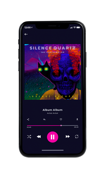 Tablet view of Premade Electronica & Ambient Album Cover - Bleached Cedar #11078 | AlbumArtZone*