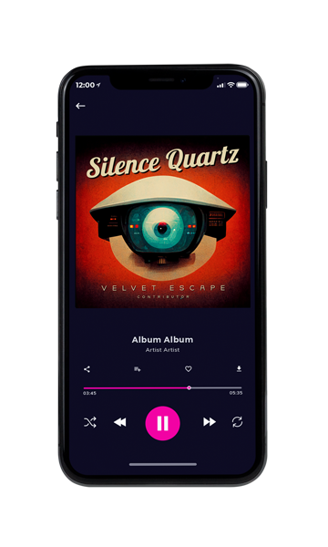 Tablet view of Premade Electronica & Ambient Album Cover - Whiskey #11088 | AlbumArtZone*