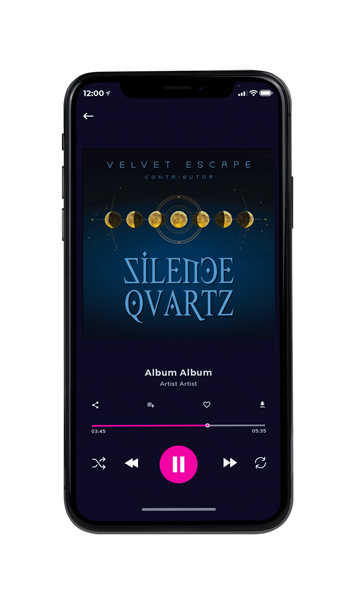 Tablet view of Premade Electronica & Ambient Album Cover - Firefly #11094 | AlbumArtZone*