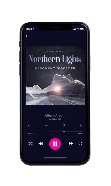 Tablet view of Premade Indie & Folk Music Album Cover - Baltic Sea #11120 | AlbumArtZone*