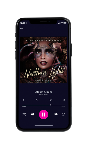 Tablet view of Premade Contemporary Music Album Cover - Gondola #11123 | AlbumArtZone*