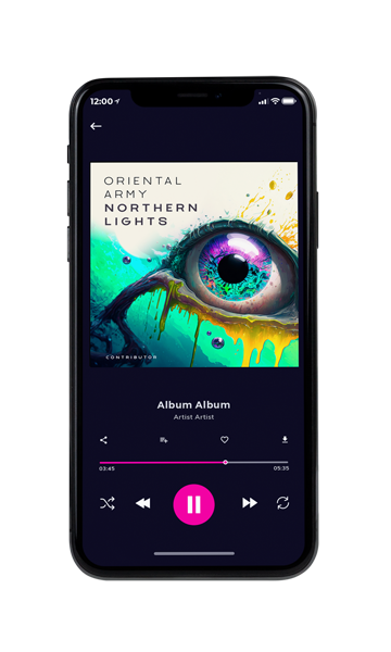 Tablet view of Premade EDM, House & Dub Album Cover - Albescent White #11135 | AlbumArtZone*