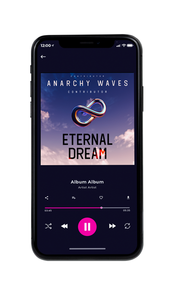Tablet view of Premade Contemporary Music Album Cover - East Bay #11154 | AlbumArtZone*