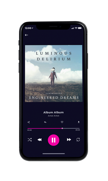 Tablet view of Premade Contemporary Music Album Cover - Conch #11171 | AlbumArtZone*