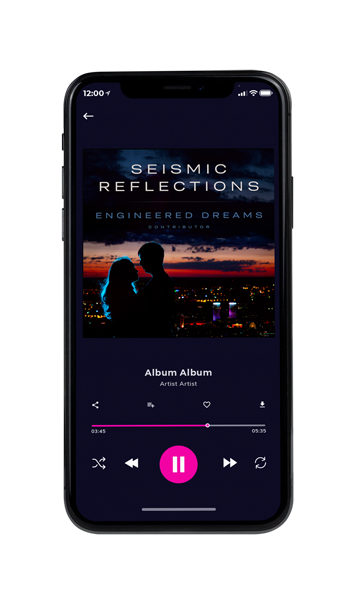 Tablet view of Premade Pop Album Cover - Cinder #11175 | AlbumArtZone*