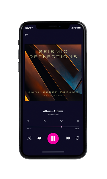 Tablet view of Premade Contemporary Music Album Cover - Cocoa Brown #11178 | AlbumArtZone*