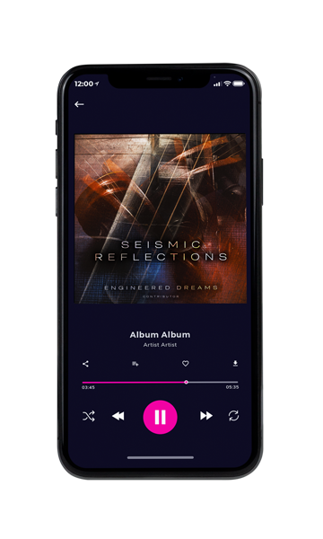 Tablet view of Premade Contemporary Music Album Cover - Oil #11181 | AlbumArtZone*