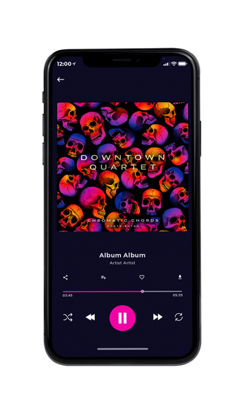 Tablet view of Premade Rock,Punk & Alternative Album Cover - Night Rider #11183 | AlbumArtZone*