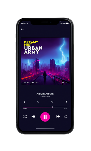 Tablet view of Premade Electronica & Ambient Album Cover - Jagger #11212 | AlbumArtZone*