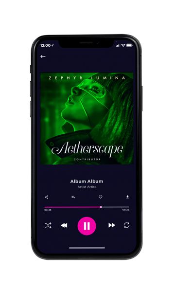 Tablet view of Premade Contemporary Music Album Cover - English Holly #11223 | AlbumArtZone*