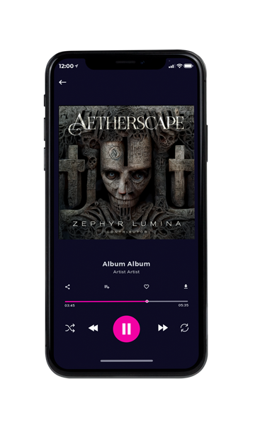 Tablet view of Premade Heavy Metal & Gothic Metal Album Cover - Zeus #11240 | AlbumArtZone*