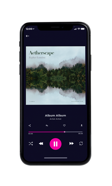 Tablet view of Premade Indie & Folk Music Album Cover - Tiara #11249 | AlbumArtZone*