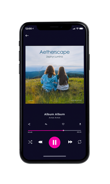 Tablet view of Premade Electronica & Ambient Album Cover - Costa Del Sol #11250 | AlbumArtZone*