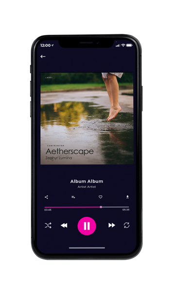 Tablet view of Premade Indie & Folk Music Album Cover - Napa #11254 | AlbumArtZone*