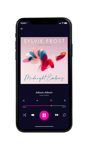 Tablet view of Premade Contemporary Music Book Cover - Oyster Pink #11279 | AlbumArtZone*