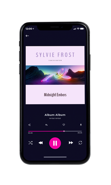 Tablet view of Premade Contemporary Music Album Cover - Martinique #11282 | AlbumArtZone*