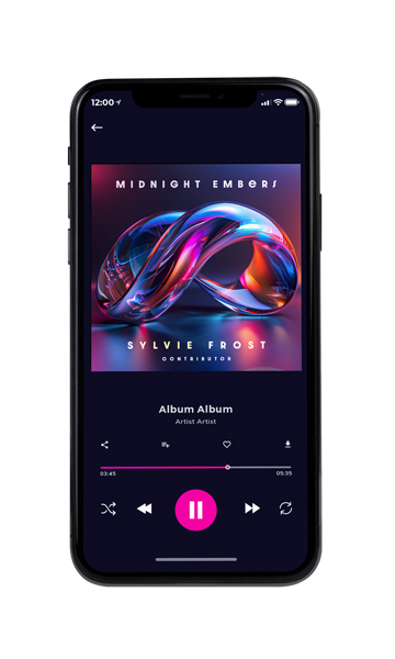 Tablet view of Premade Contemporary Music Album Cover - Martinique #11288 | AlbumArtZone*
