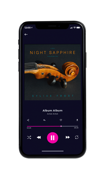 Tablet view of Premade Indie & Folk Music Album Cover - Shark #11327 | AlbumArtZone*