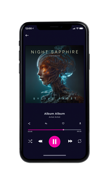 Tablet view of Premade EDM, House & Dub Album Cover - Shark #11328 | AlbumArtZone*