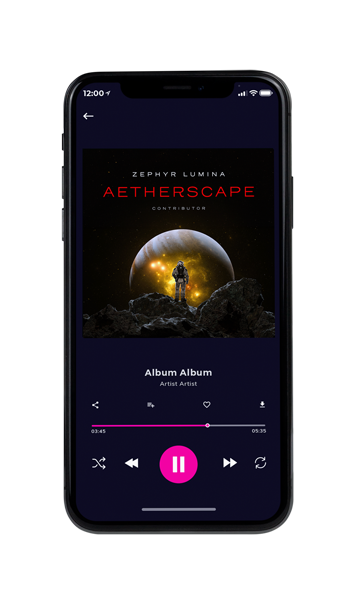 Tablet view of Premade Rock,Punk & Alternative Album Cover - Night Rider #11336 | AlbumArtZone*