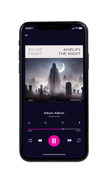 Tablet view of Premade Classical & Romantic Music Album Cover - Silver #11348 | AlbumArtZone*