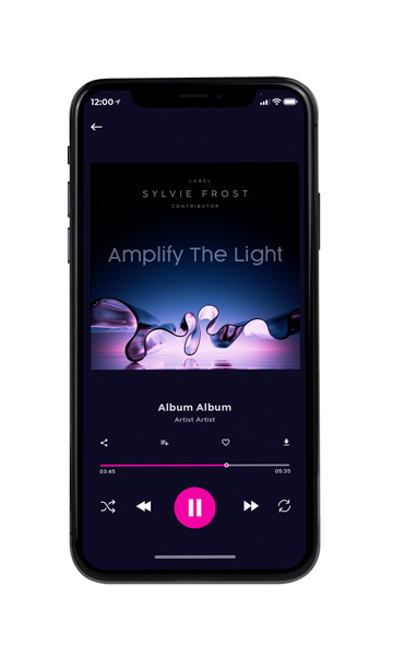 Tablet view of Premade Contemporary Music Album Cover - Light Wisteria #11363 | AlbumArtZone*