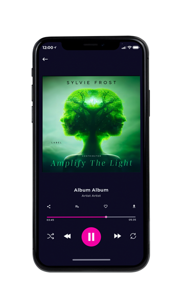 Tablet view of Premade Electronica & Ambient Album Cover - Fern #11365 | AlbumArtZone*