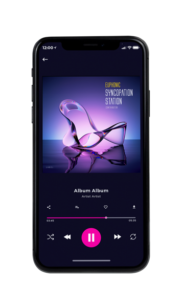 Tablet view of Premade Contemporary Music Album Cover - East Bay #11383 | AlbumArtZone*