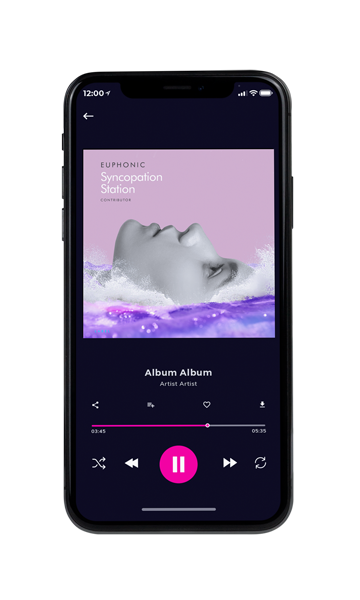 Tablet view of Premade Contemporary Music Album Cover - London Hue #11400 | AlbumArtZone*