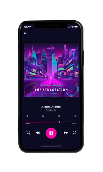 Tablet view of Premade Contemporary Music Album Cover - Meteorite #11440 | AlbumArtZone*