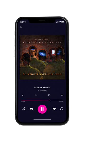 Tablet view of Premade Electronica & Ambient Album Cover - Oil #11492 | AlbumArtZone*