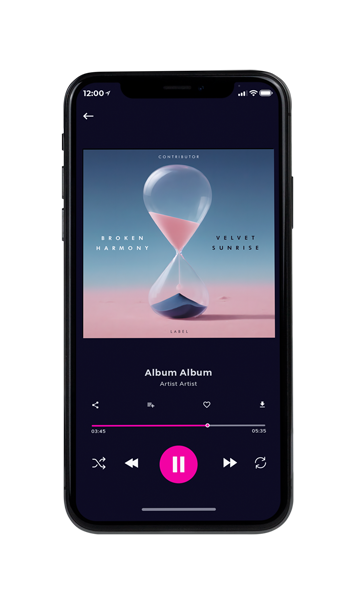 Tablet view of Premade Contemporary Music Album Cover - Lynch #11516 | AlbumArtZone*