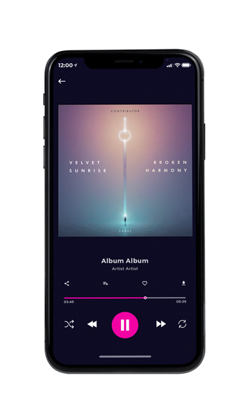 Tablet view of Premade Electronica & Ambient Album Cover - Mobster #11519 | AlbumArtZone*