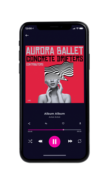 Tablet view of Premade Pop Album Cover - Valencia #11543 | AlbumArtZone*