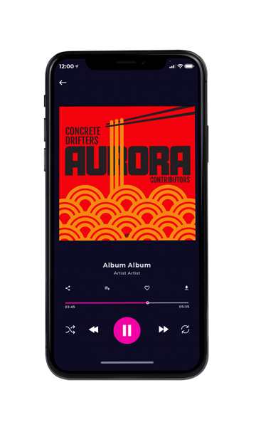 Tablet view of Premade Contemporary Music Album Cover - Thunder #11549 | AlbumArtZone*