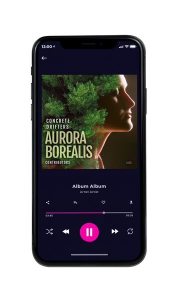 Tablet view of Premade Contemporary Music Album Cover - Black Olive #11558 | AlbumArtZone*