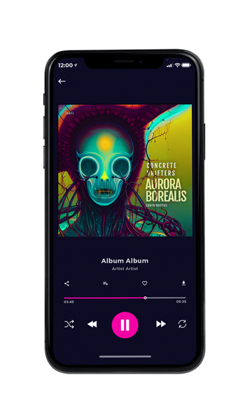 Tablet view of Premade Electronica & Ambient Album Cover - Charade #11565 | AlbumArtZone*