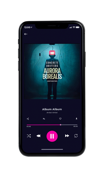 Tablet view of Premade Electronica & Ambient Album Cover - Firefly #11567 | AlbumArtZone*