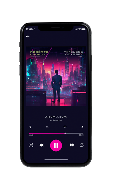 Tablet view of Premade Electronica & Ambient Album Cover - Revolver #11588 | AlbumArtZone*
