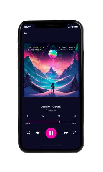 Tablet view of Premade Electronica & Ambient Album Cover - Rhino #11591 | AlbumArtZone*