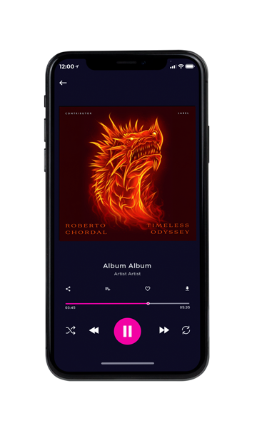 Tablet view of Premade Electronica & Ambient Album Cover - Tia Maria #11601 | AlbumArtZone*