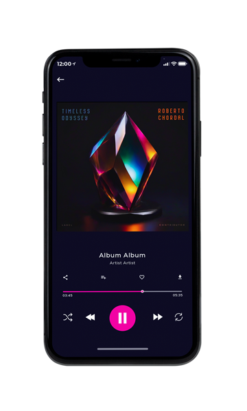 Tablet view of Premade Contemporary Music Album Cover - Thunder #11608 | AlbumArtZone*