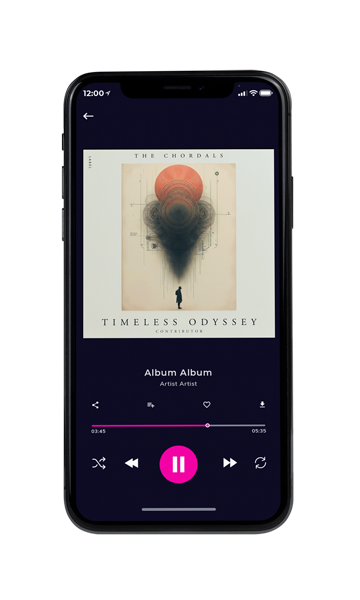 Tablet view of Premade Indie & Folk Music Album Cover - Tana #11659 | AlbumArtZone*