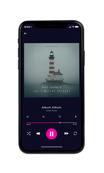 Tablet view of Premade Indie & Folk Music Album Cover - Mantle #11667 | AlbumArtZone*