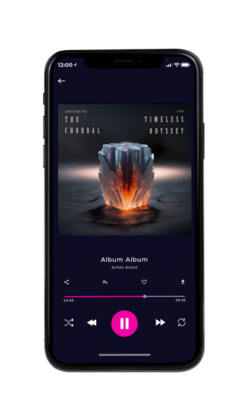 Tablet view of Premade Contemporary Music Album Cover - Shark #11678 | AlbumArtZone*