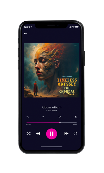 Tablet view of Premade Rock,Punk & Alternative Album Cover - Outer Space #11685 | AlbumArtZone*