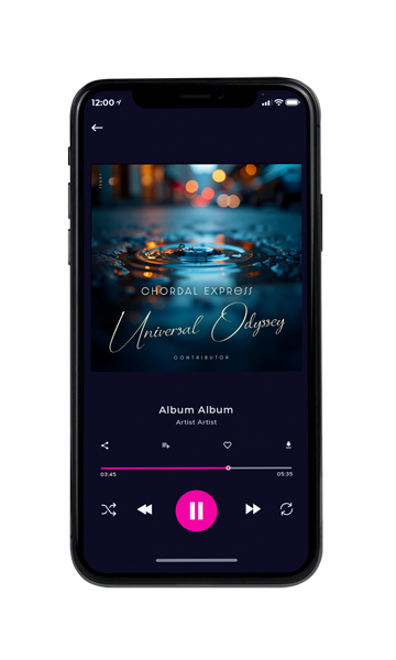 Tablet view of Premade Contemporary Music Album Cover - Mirage #11701 | AlbumArtZone*