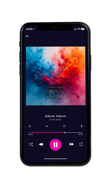 Tablet view of Premade Contemporary Music Album Cover - Chestnut Rose #11710 | AlbumArtZone*