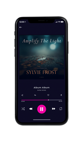 Tablet view of Premade Electronica & Ambient Album Cover - Mirage #11712 | AlbumArtZone*