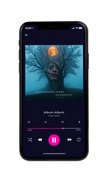 Tablet view of Premade Electronica & Ambient Book Cover - Pickled Bluewood #11761 | AlbumArtZone*